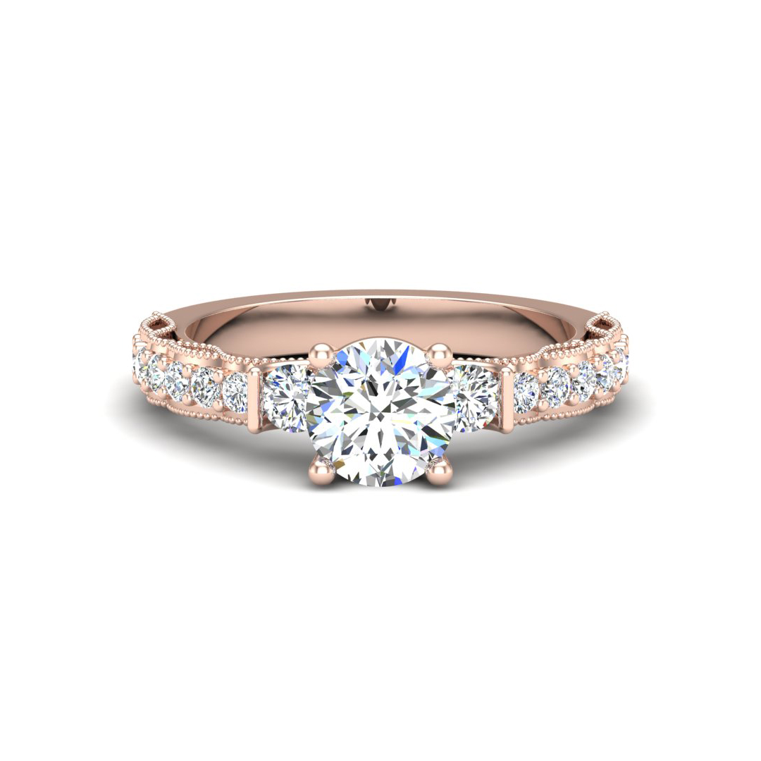 Heidi Accented Engagement Ring